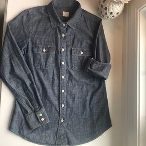 Jcrew chambray “The perfect shirt”